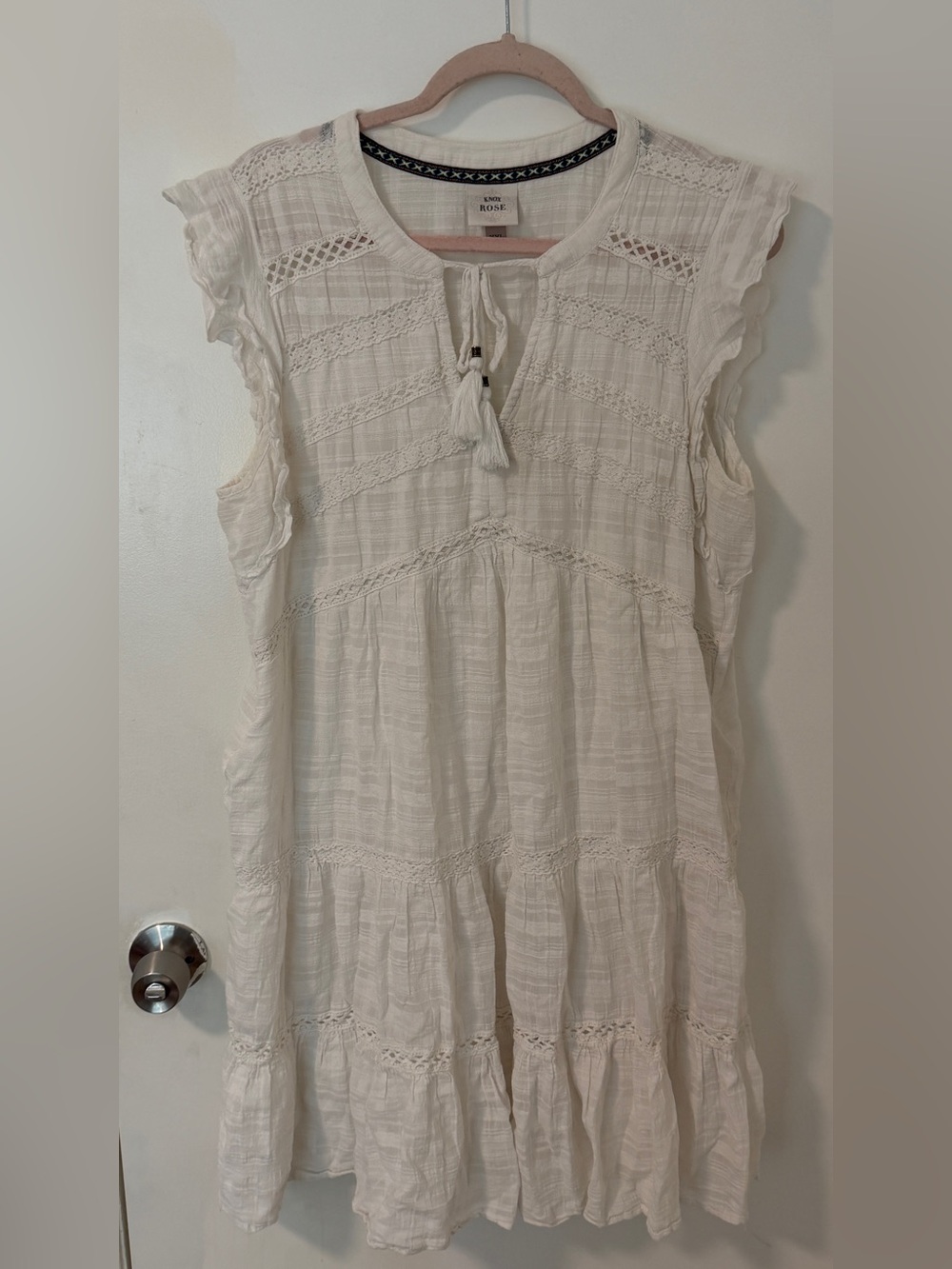 Knox Rose bohemian-style tiered sundress